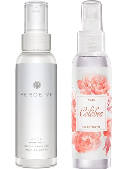 Avon Perceive ve Celebre Kadın Vücut Spreyi Paketi 100 ml ürün görseli