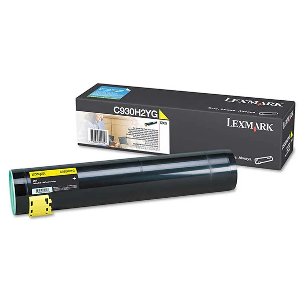 Lexmark C935-C930H2YG Sarı Orijinal Toner ürün görseli