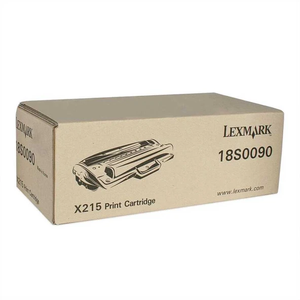 Lexmark X215-18S0090 Orijinal Toner - Resim 2