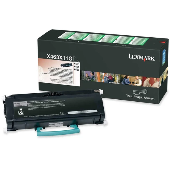 Lexmark X463-X463X11G Orijinal Toner Extra Yüksek Kapasiteli ürün görseli 1
