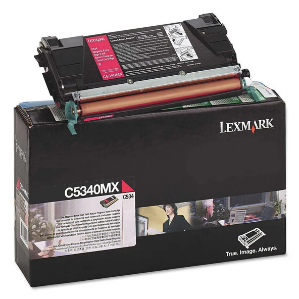 Lexmark C534-C5340MX Kırmızı Orijinal Toner Extra Yüksek Kapasiteli ürün görseli