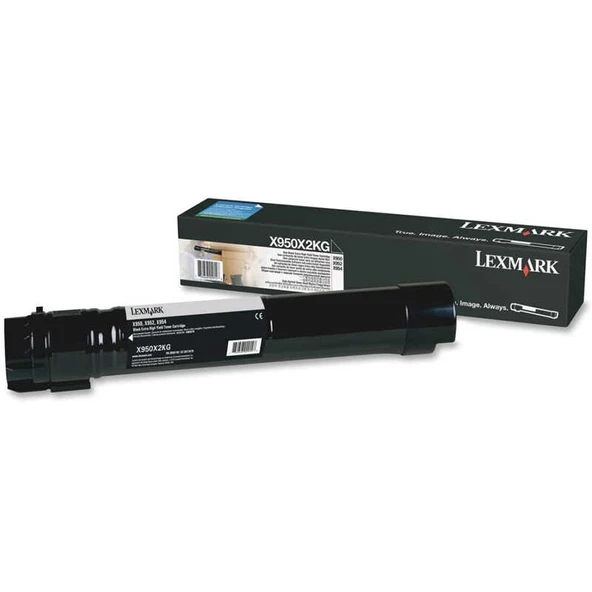 Lexmark X950-X950X2KG Siyah Orijinal Toner - Resim 2