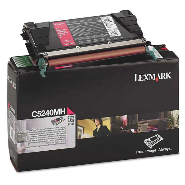 Lexmark C524-C5240MH Kırmızı Yüksek Kapasiteli Orijinal Toner ürün görseli