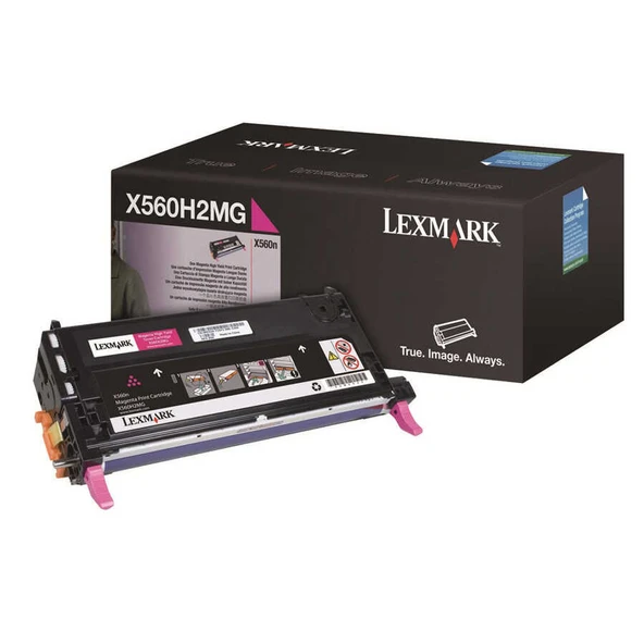 Lexmark X560-X560H2MG Kırmızı Yüksek Kapasiteli Orijinal Toner - Resim 2