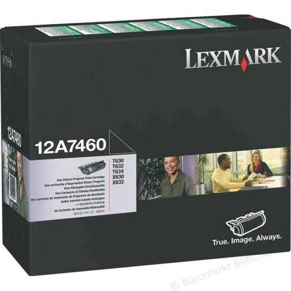 Lexmark T630-12A7460 Orijinal Toner - Resim 2