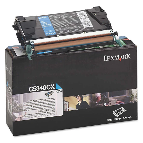 Lexmark C534-C5340CX Mavi Orijinal Toner Extra Yüksek Kapasiteli ürün görseli