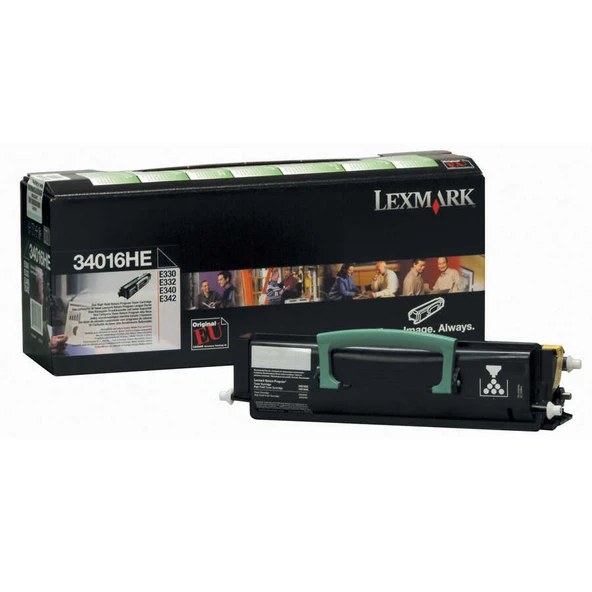 Lexmark E330-34016HE Yüksek Kapasiteli Orijinal Toner ürün görseli