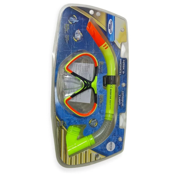 Yetişkin Maske Ve Şnorkel Safari Dalış Seti - 2356A/121CSB - 3