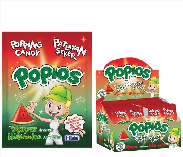 Hleks Shoogy Boom 40 Adet Karpuzlu Patlayan Şeker