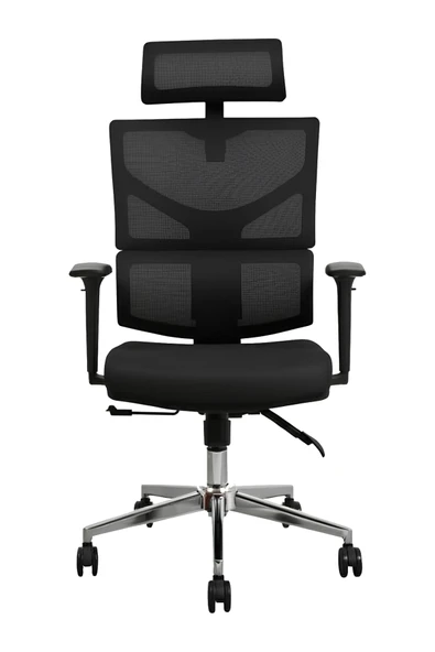 Hunt Mobilya Seman Siyah Fileli Ofis Yönetici Koltuğu