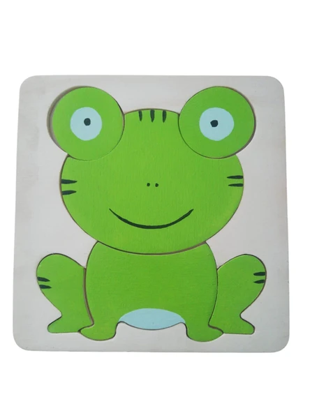 Happy Junior Montessori Eğitici Oyuncak Bul-Tak KURBAĞA