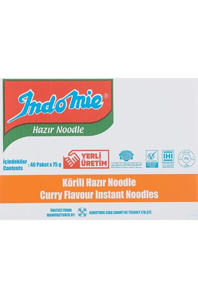 Paket Körili Noodle 75gr Koli 40'lı - 1