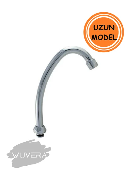 Wuvera Kuğu Tip Batarya Borusu – Klasik, Uzun Tip, Parlak ve Dayanıklı - Resim 2