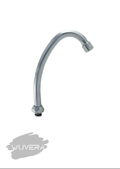 Wuvera Kuğu Tip Batarya Borusu – Klasik, Uzun Tip, Parlak ve Dayanıklı - Resim 3