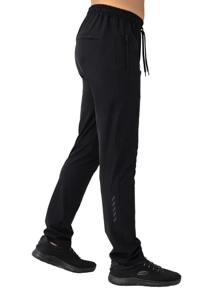 Crozwise Erkek Alt Eşofman 2250 Siyah - Resim 2