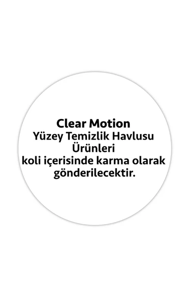Clear Motion Yüzey Temizlik Havlusu (2x100) 200 Yaprak - Resim 5
