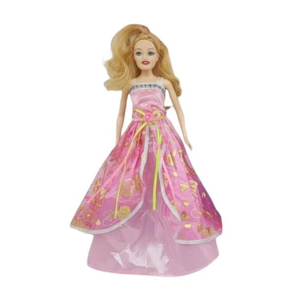 Bebek Yedek Elbiseli Ve Aksesuarlı - 1115-21 - Açık Pembe - 3