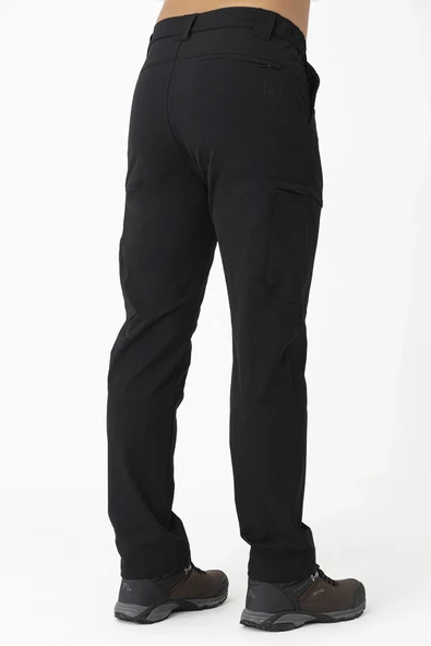 Crozwise Outdoor Düz Paça Erkek Alt Eşofman Siyah 2240 - Resim 4