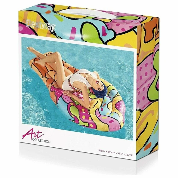 Pop Desenli Dondurma Yatak 188 Cm - 43185 - 2