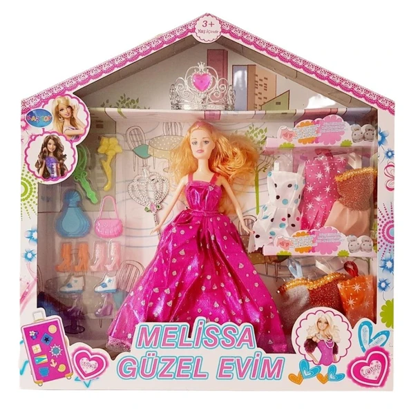 Bebek Yedek Elbiseli Ve Aksesuarlı - 1115-21 - Resim 4