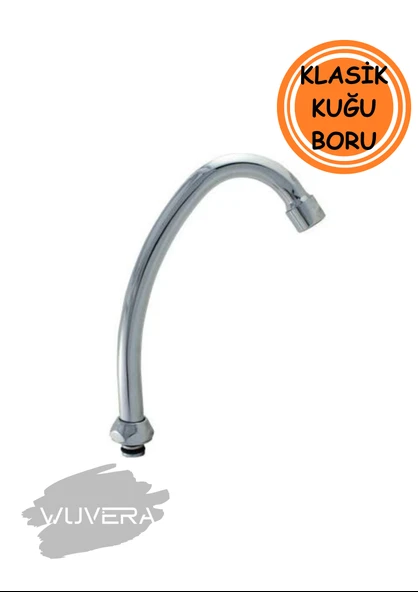 Wuvera Kuğu Tip Batarya Borusu – Klasik, Uzun Tip, Parlak ve Dayanıklı ürün görseli