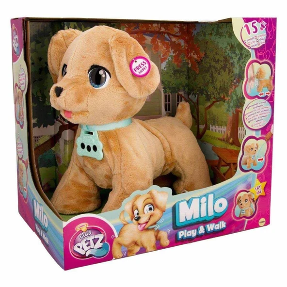 8131 Milo İnteraktif Peluş Köpek -Sunman - 4