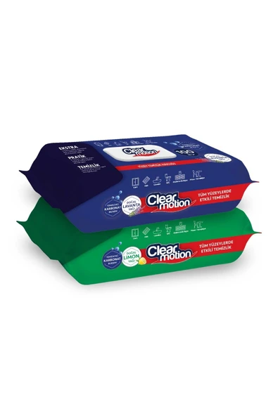 Clear Motion Yüzey Temizlik Havlusu (2x100) 200 Yaprak - Resim 2