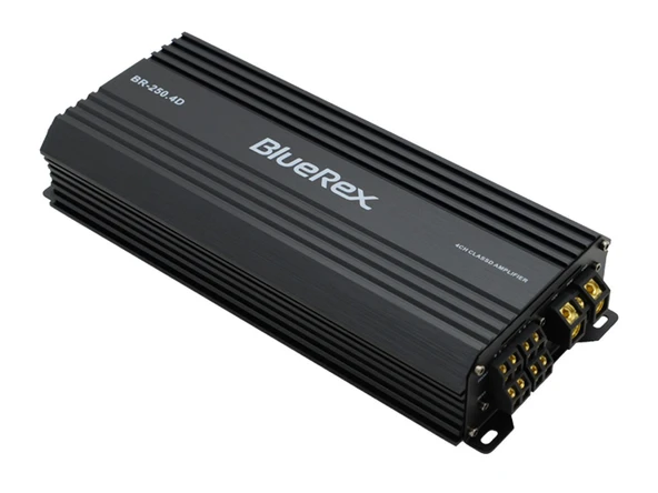 BLUEREX BR-250.4D-4X250W RMS-ÜST SEVİYE-KALİTELİ-PROFESYONEL CLASS D OTO ANFİ - Resim 3