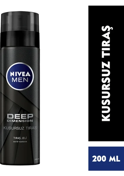 Nivea Men Deep Dimension Kusursuz 200 ml Tıraş Jeli ürün görseli