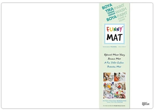Funny Mat - Serbest Çalışma (Büyük Boy) - 68x48cm ürün görseli