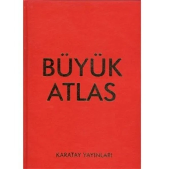 Büyük Atlas - Ciltli ürün görseli
