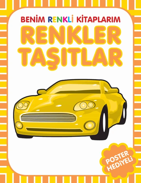 Benim Renkli Kitaplarım Renkler Taşıtlar ürün görseli