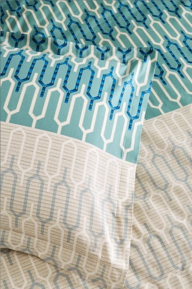 Özdilek Çift Kişilik Ranforce Nev Takımı Flame Stitcavi - Resim 3