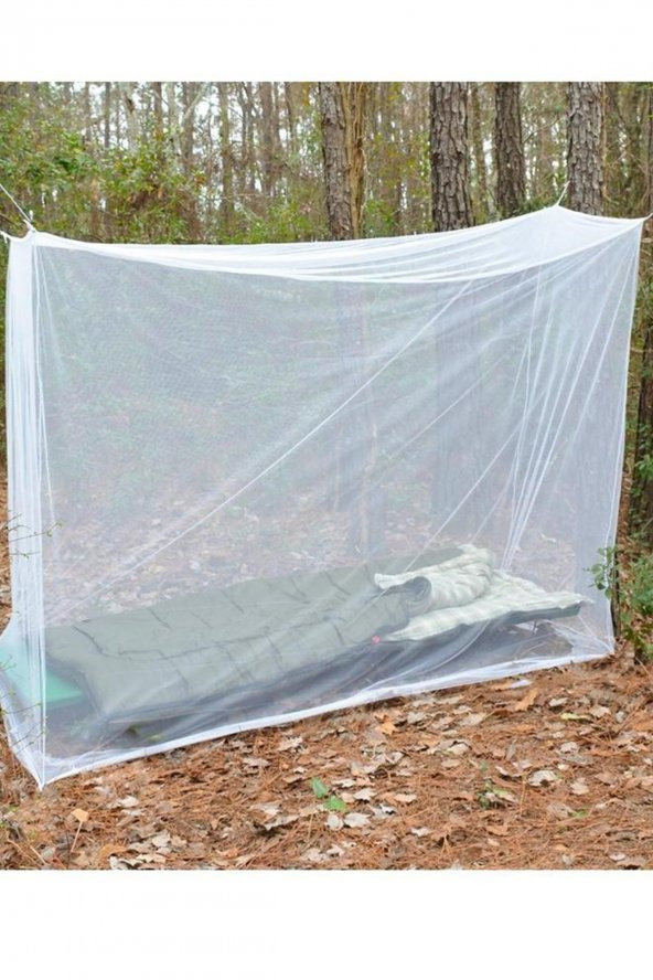 Kamp Balkon Bebek Park Yatak Beşik Çift Kişilik Cibinlik Tülü Pileli Hazır Çantalı Pratik Sineklik - 5