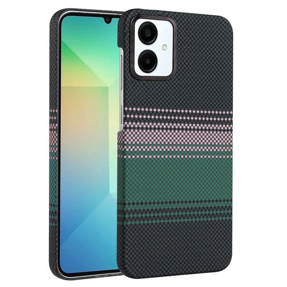 Samsung Galaxy A06 Kılıf Vega Magsafe Karbon Desen Kapak - 8