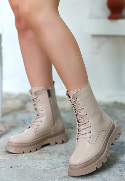 Orge Nude Cilt Bağcıklı Bot ürün görseli