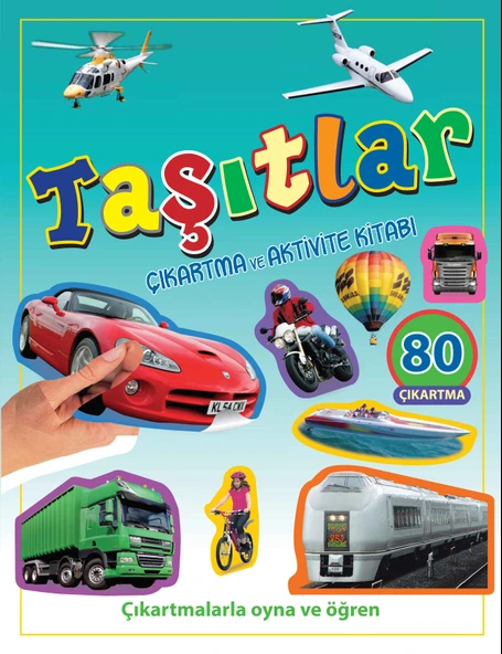 Taşıtlar - Çıkartma ve Aktivite Kitabı ürün görseli 1