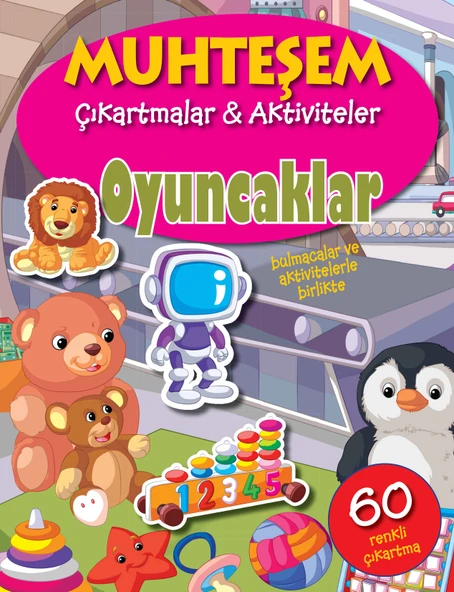 Muhteşem Çıkartmalar ve Aktiviteler - Oyuncaklar ürün görseli 1