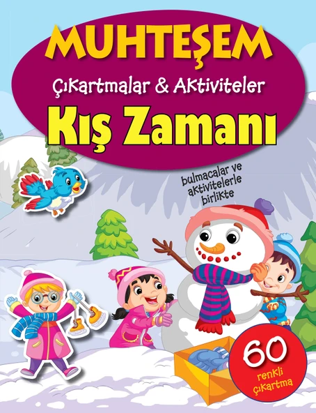 Muhteşem Çıkartmalar ve Aktiviteler - Kış Zamanı ürün görseli