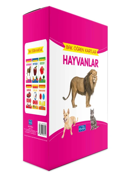 Hayvanlar - Bak Öğren Kartlar ürün görseli