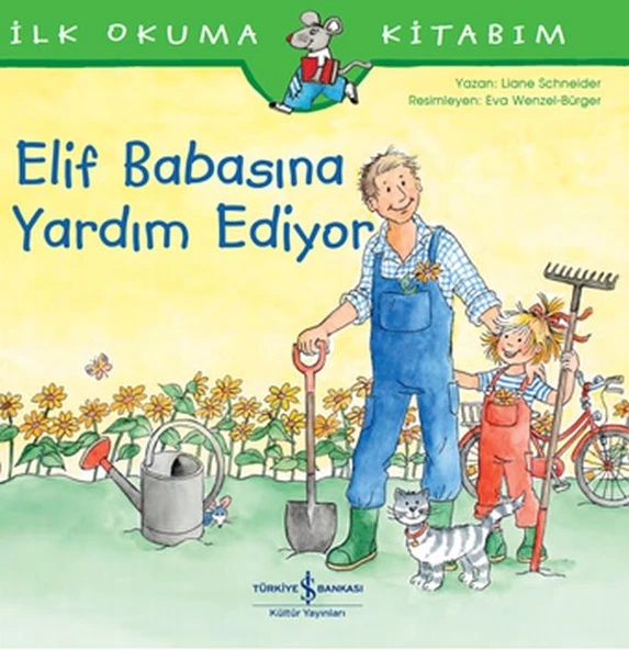 Elif Babasına Yardım Ediyor - İlk Okuma Kitabım ürün görseli 1