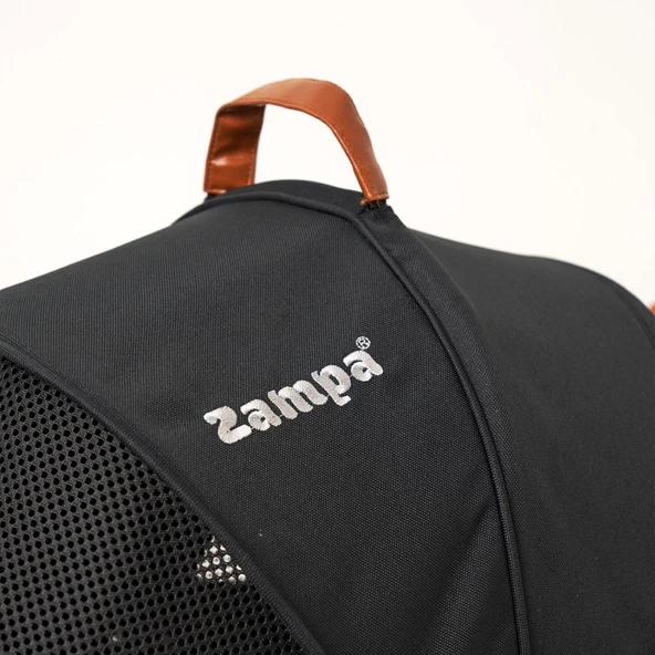 Zampa Tsunoda 2 Katlı Kedi Köpek Arabası Siyah - Konforlu ve Katlanabilir - 5