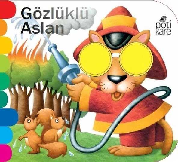 Delikli Kitaplar Serisi - Gözlüklü Aslan ürün görseli