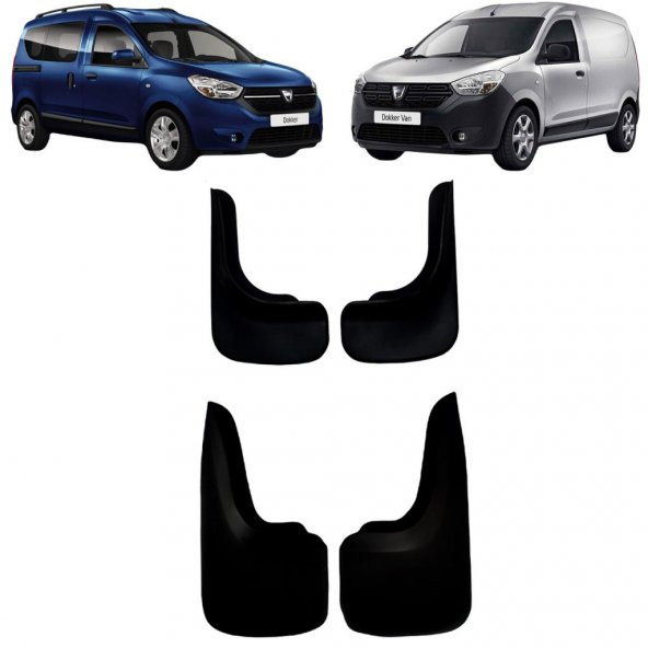 Dacia Dokker 4lü Paçalık, Çamurluk, Tozluk DAC0BX011