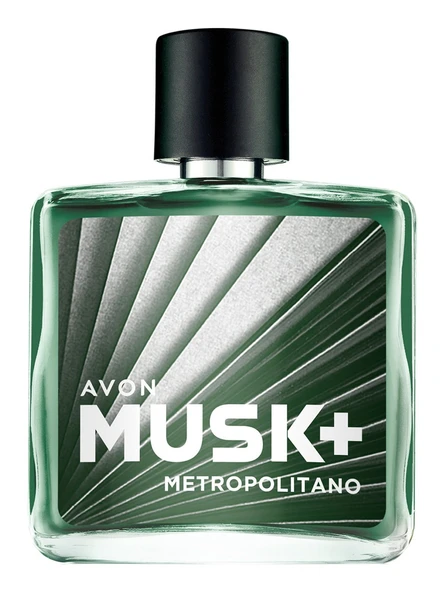 Avon Musk+ Rain, Marine, Air, Metropolitane Erkek Parfüm Edt 75ML Set - Resim 4
