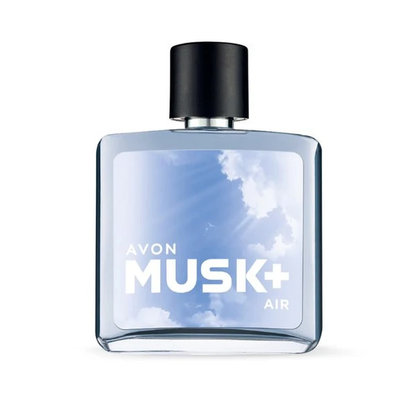 Avon Musk+ Rain, Marine, Air, Metropolitane Erkek Parfüm Edt 75ML Set - Resim 5