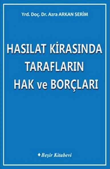 Hasılat Kirasında Tarafların Hak ve Borçları ürün görseli