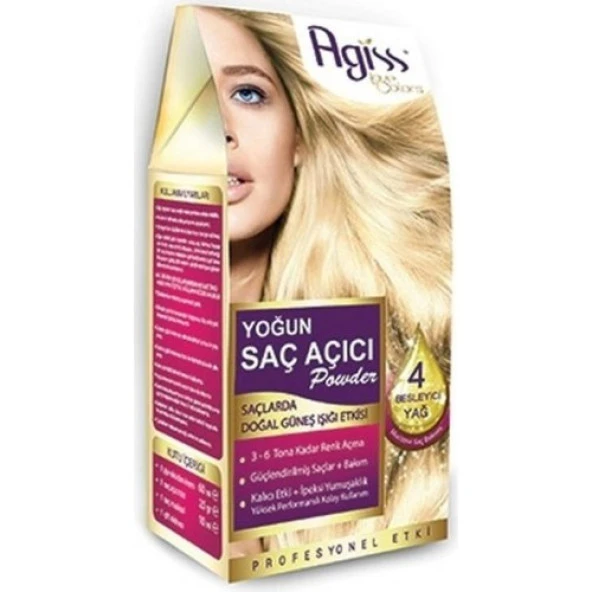Agiss 12 Adet Agiss Yoğun Saç Açıcı Powder Büyüleyici Yoğunluk & Bakım - 2