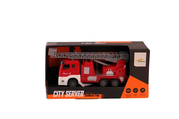 D-001 PİLLİ IŞIKLI İTFAİYE ARACI ürün görseli