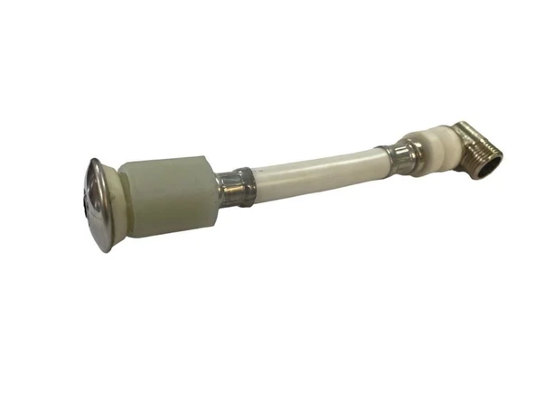 Asma Klozet İçin Dirsekli Taharet Hortumu 9 cm Düz Uç ürün görseli